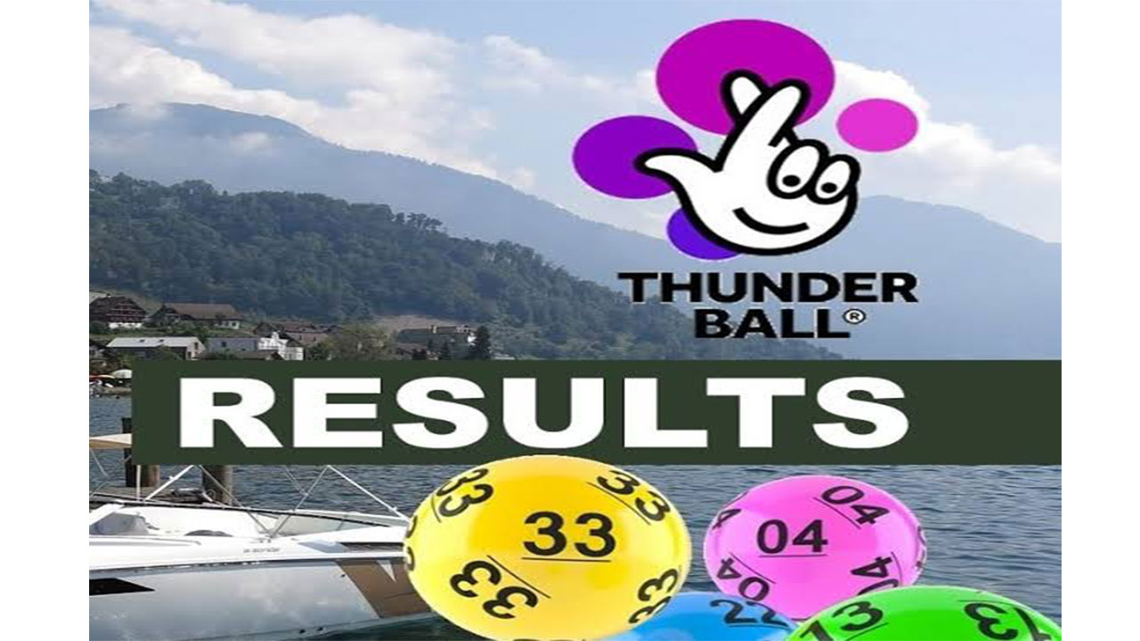 Thunderball 16/9/22, Friday, Lotto Result tonight, UK
